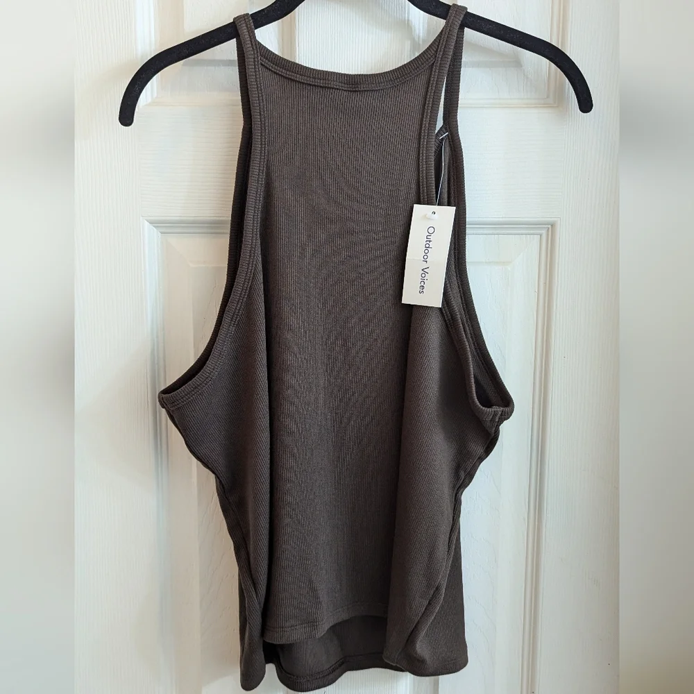 OUTDOOR VOICES CozyRib Tank Top NWT - Picture 5 of 6